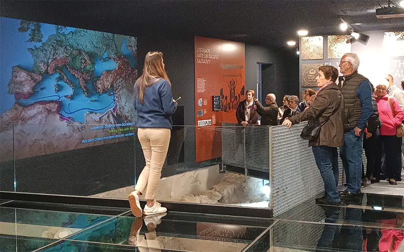 El centro de interpretación Nueva Gadeira celebra sus 3.321 visitantes en tres meses