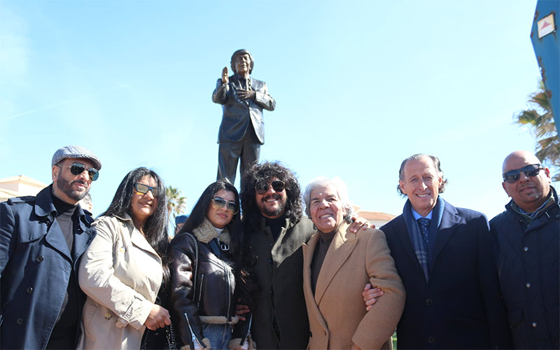 Rancapino y Paco de Lucía ‘estrenan’ el Bulevar de la Música en Chiclana