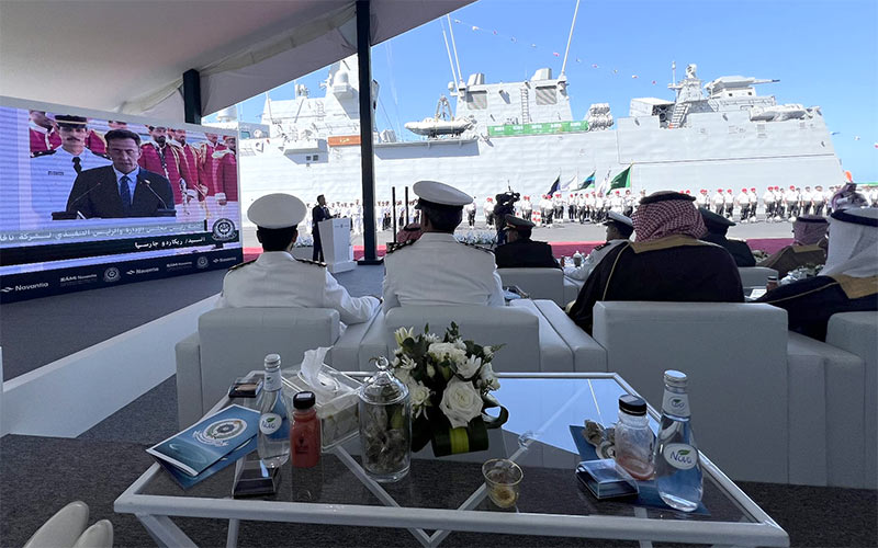 Navantia entrega en Jeddah la quinta y última corbeta construida en La Isla para Arabia Saudí