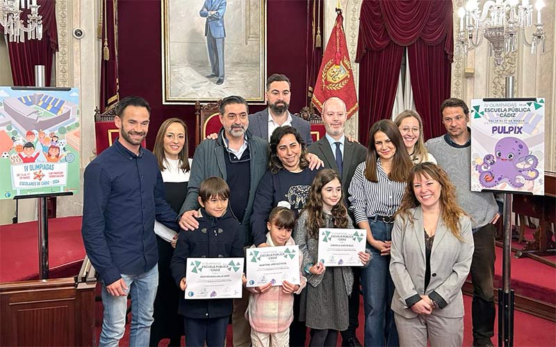 Más de 1.200 alumnos participan en las IV Olimpiadas de la Escuela Pública de Cádiz