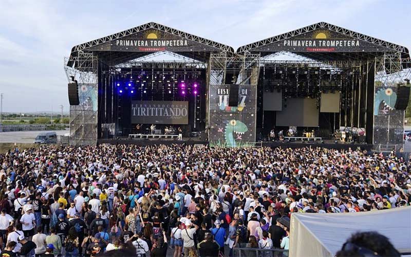 La alerta amarilla por vientos en Jerez obliga a cancelar el Primavera Trompetera Festival