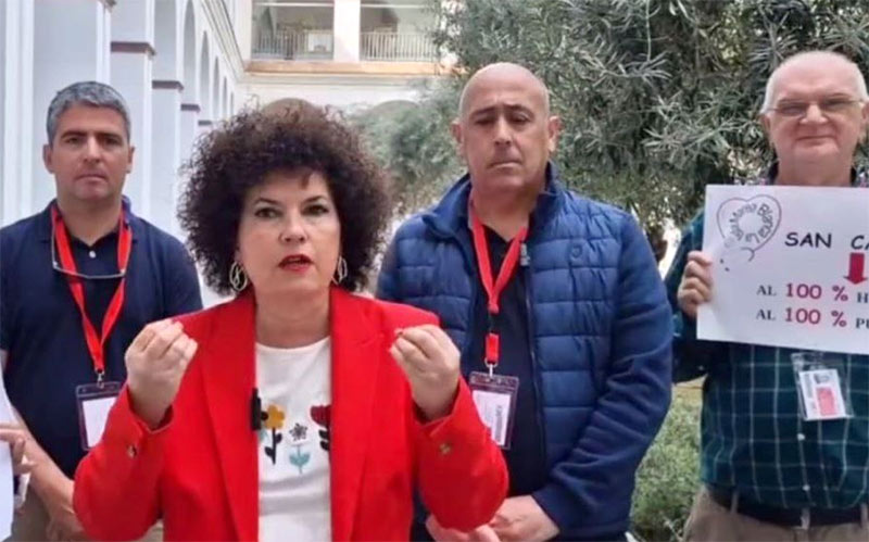 La respuesta de la consejera de Salud sobre la “privatización” del servicio de mantenimiento del Hospital de San Carlos sólo convence al PP