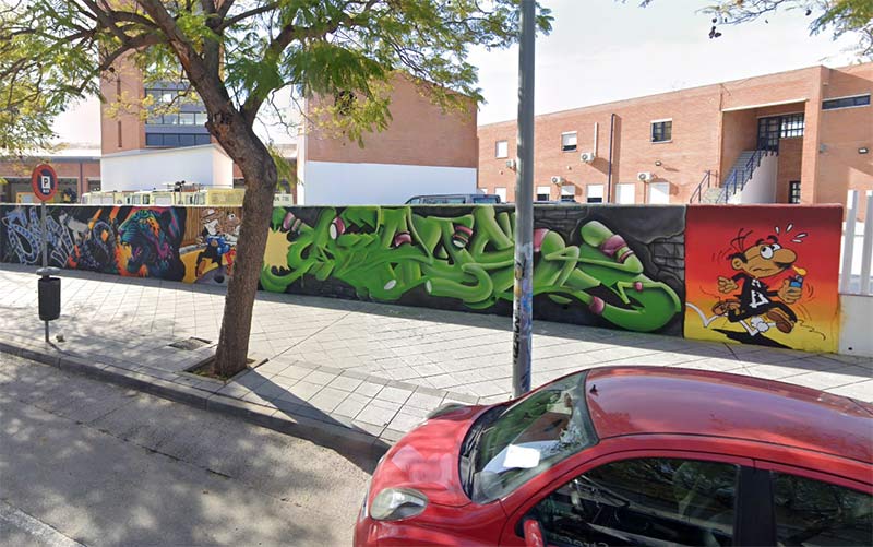 Jerez ‘ofrece’ más de un kilómetro de muros entre una decena de emplazamientos para que grafiteros locales se expresen “legalmente”