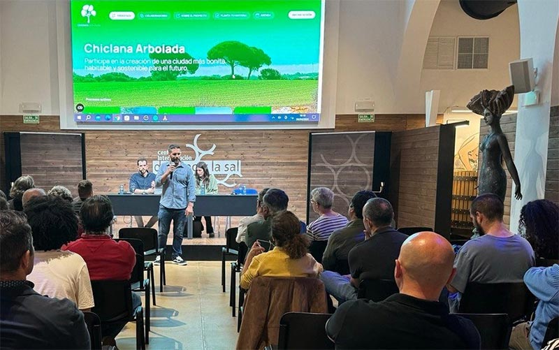 Una web participativa sirve como “punto de partida” del Plan de Arbolado de Chiclana