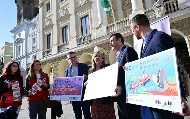 Cruz Roja pone en marcha su Sorteo de Oro 2024 y recuerda que “todo lo que consigamos vender en Cádiz se destina a proyectos en la provincia”