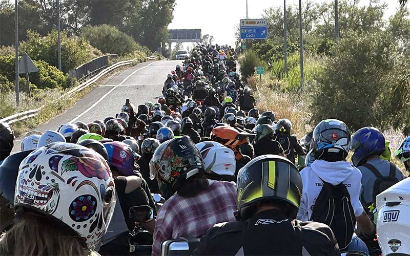 La Bahía de Cádiz se prepara para su fin de semana motero por el Gran Premio de Jerez