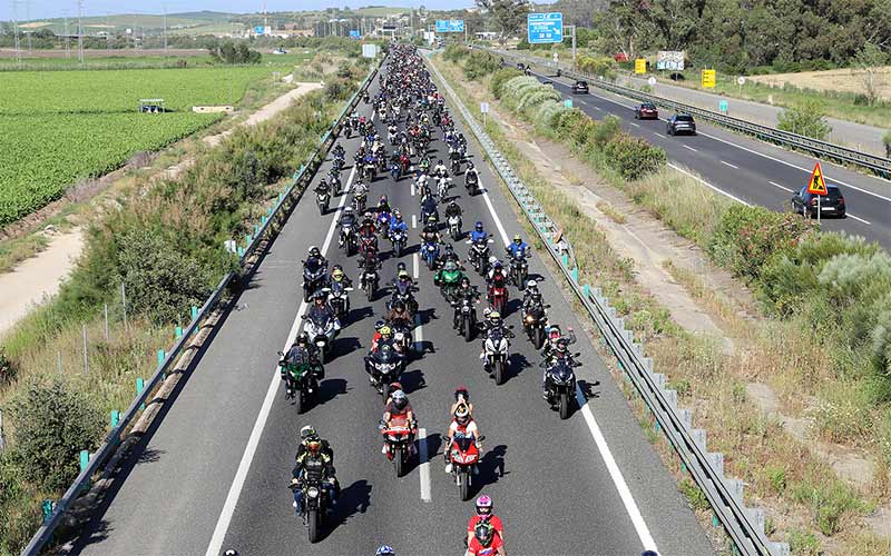 Un fin de semana de motos “histórico” en Jerez: 400.000 desplazamientos, 300.000 asistentes al circuito y un “gasto turístico” de casi 26 millones