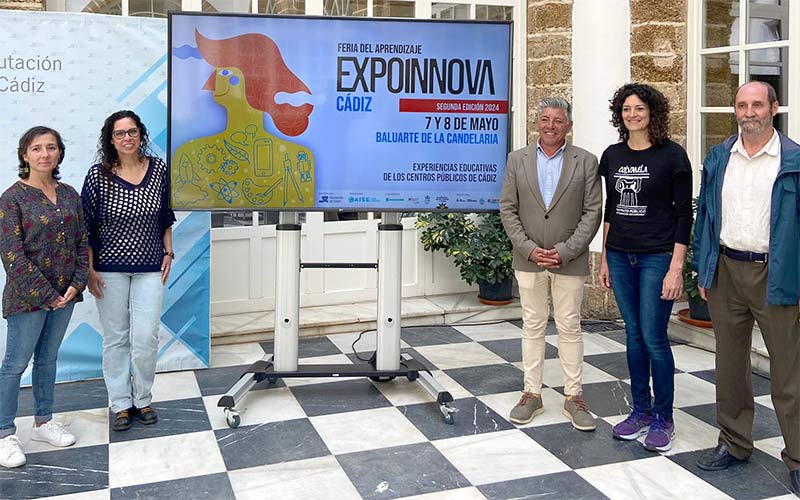 Expoinnova celebra su segunda edición: feria educativa en Cádiz donde el alumnado de la pública, y su profesorado, son protagonistas