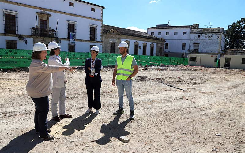La reurbanización de la plaza del Mercado busca crear un entorno “más accesible y peatonal”