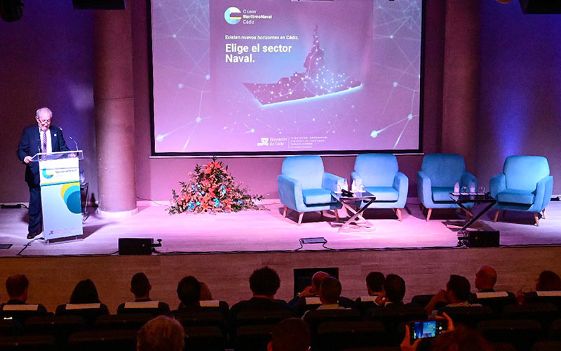 Una campaña animará a jóvenes y parados de la Bahía de Cádiz a “elegir el sector naval”, una industria “con presente y, sobre todo, futuro”