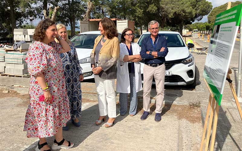 En marcha las obras que mejorarán el acceso del autobús metropolitano al Clínico de Puerto Real