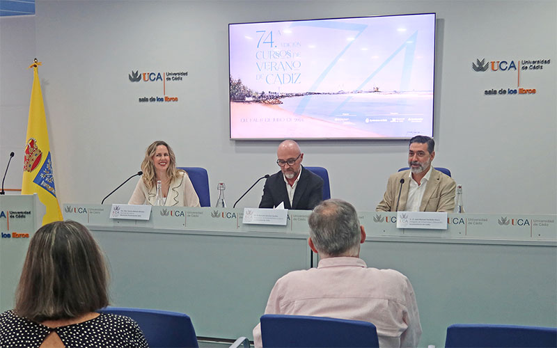Jesús Cintora, Cristina Fallarás, Alex O´Dogherty, Francesca Albanese y Miquel Roca entre los ponentes de los 74 Cursos de Verano de Cádiz