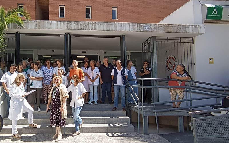 El centro de salud San Benito de Jerez es escenario de otra agresión de un paciente a un profesional, y cuando ya no había vigilancia