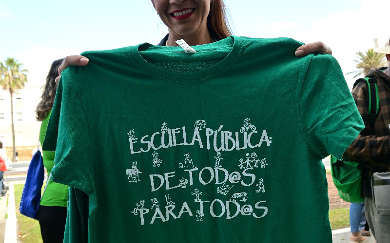 Marea Verde alerta del “escandaloso recorte” en los segundos bachilleratos de institutos públicos de Cádiz al asignarse más alumnos por clase