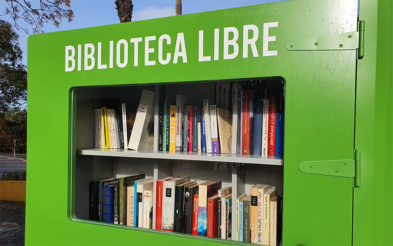 La red de “bibliotecas libres” de Chiclana crece por su “gran acogida” y el “uso responsable”