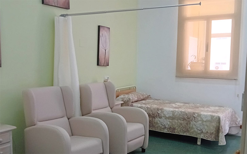 Una media de cien familias al año se beneficia del ‘Hotel de Madres’ del Hospital de Puerto Real
