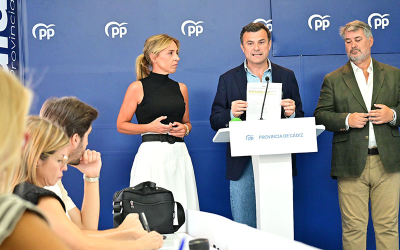 “La defensa de los gaditanos frente a los ataques de Pedro Sánchez” es la “prioridad” del PP para el nuevo curso; ni vivienda, sanidad o educación