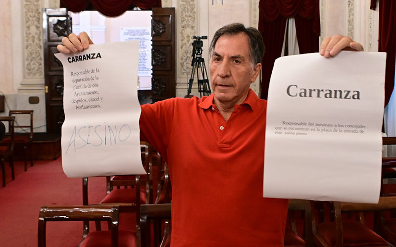 Bruno García defiende la “buena fe” del cambio de nombre del estadio municipal; Carranza Incumple sigue esperando que el PP le reciba