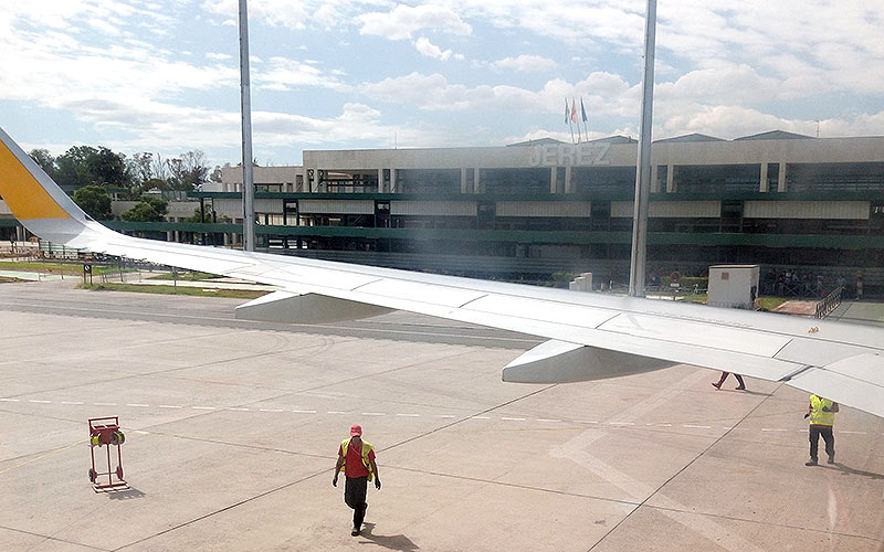 El impulso del tráfico internacional cierra un buen agosto para el aeropuerto de Jerez