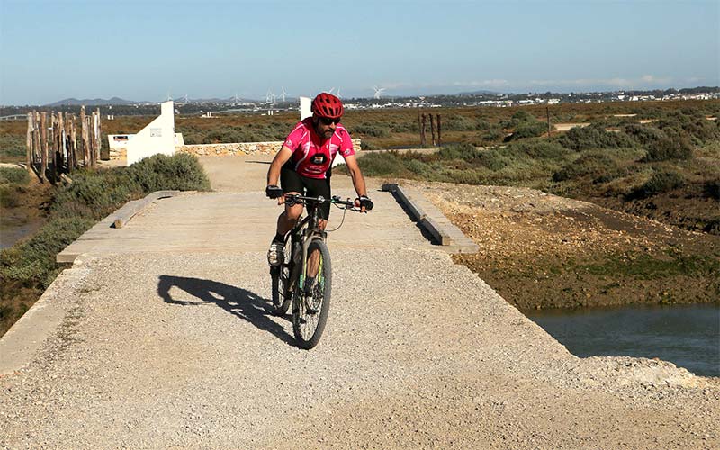 Reabre el sendero ciclopeatonal entre San Fernando y Chiclana a través del Parque Natural tras la reparación de daños, diez meses después