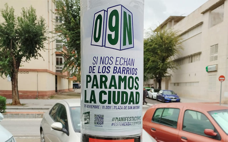 “Para gritar bien fuerte que esta ciudad es de quienes la vivimos, la sentimos y la luchamos”: Cádiz Resiste llama a manifestarse el sábado 9-N