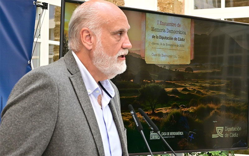 El primer Encuentro de Memoria Democrática de la Diputación en Cádiz agota su aforo disponible