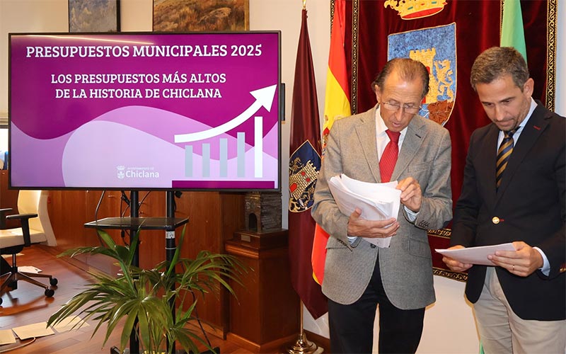 Presentadas las cuentas para 2025, las “más altas e importantes de la historia de Chiclana”