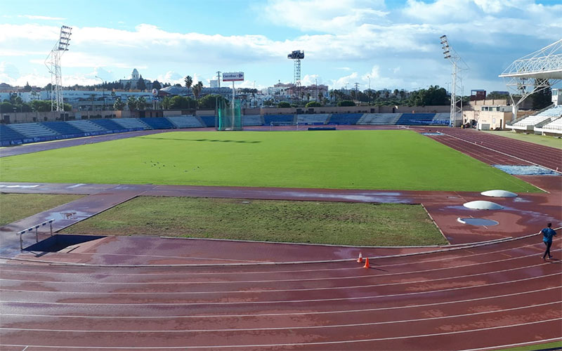 La obra de reforma del estadio de Bahía Sur ‘convivirá’ con la actividad del San Fernando CD