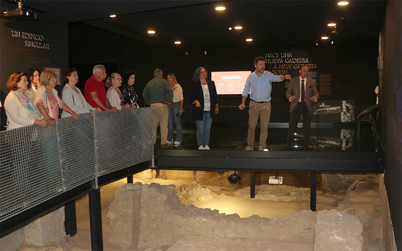 El centro de interpretación Nueva Gadeira cierra su primer año completo con 11.000 visitantes