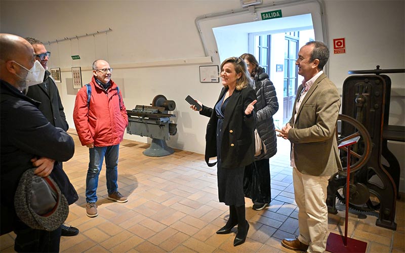 El Museo Litográfico se abre a “enriquecer la formación” del alumnado de la Escuela de Arte