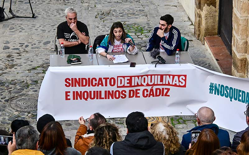 Nace el Sindicato de Inquilinas de Cádiz: “nos organizamos por el derecho a una vivienda digna frente a la especulación inmobiliaria y turística”
