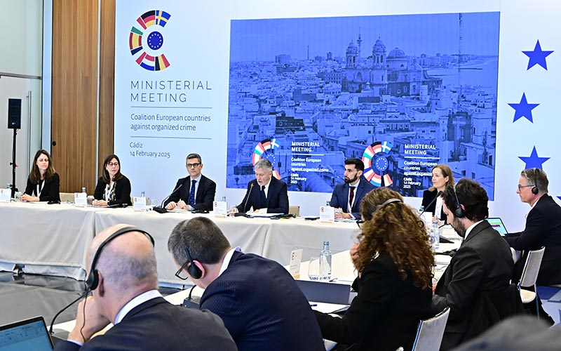 Cádiz acoge la cumbre de la Coalición de Países Europeos contra el Crimen Organizado, y España presume de su plan para el Campo de Gibraltar