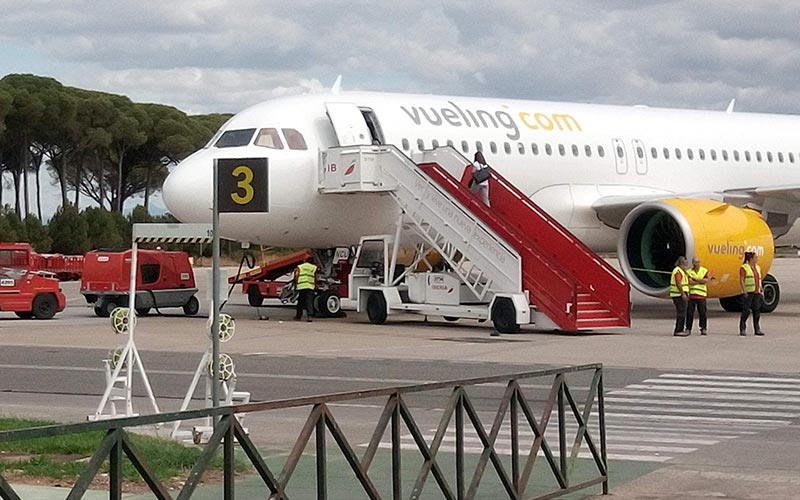 Vueling ganará peso en el aeropuerto de Jerez a raíz de la cancelación de los vuelos de Ryanair