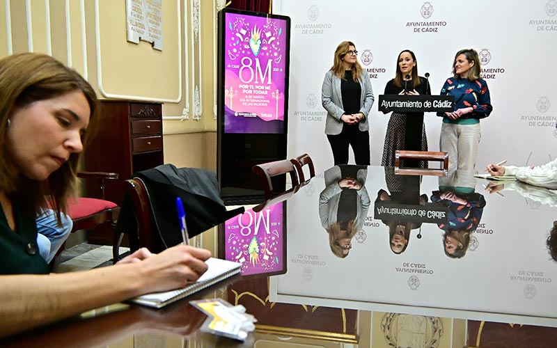 Programadas actividades culturales, artísticas y formativas por el 8-M en Cádiz, mientras colectivos feministas saldrán a la calle el sábado