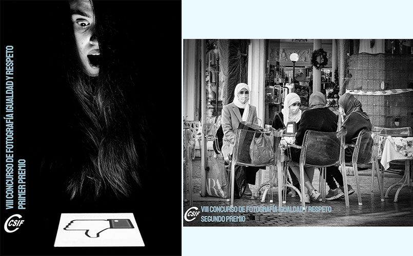 ‘Mujer y redes sociales’ gana el VIII Concurso de Fotografía Igualdad y Respeto de CSIF Cádiz