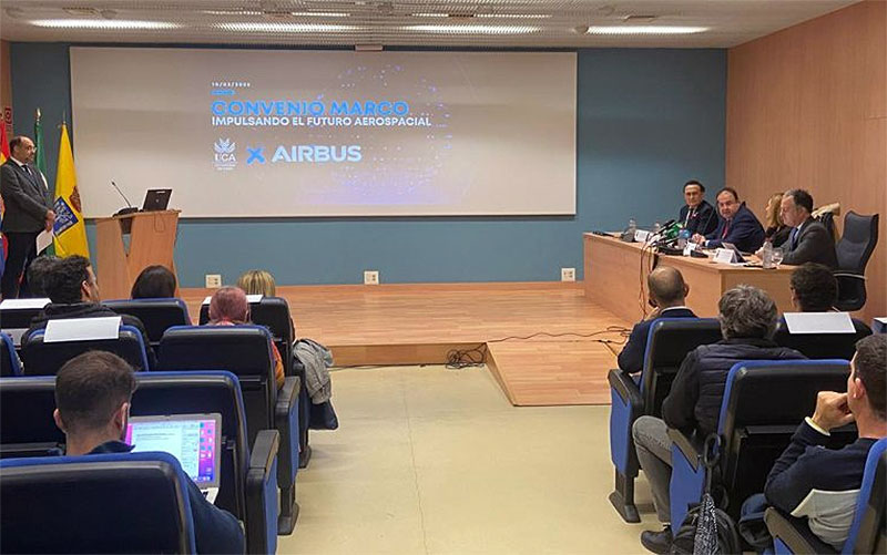Airbus y Universidad de Cádiz renuevan su colaboración alrededor del sector aeroespacial