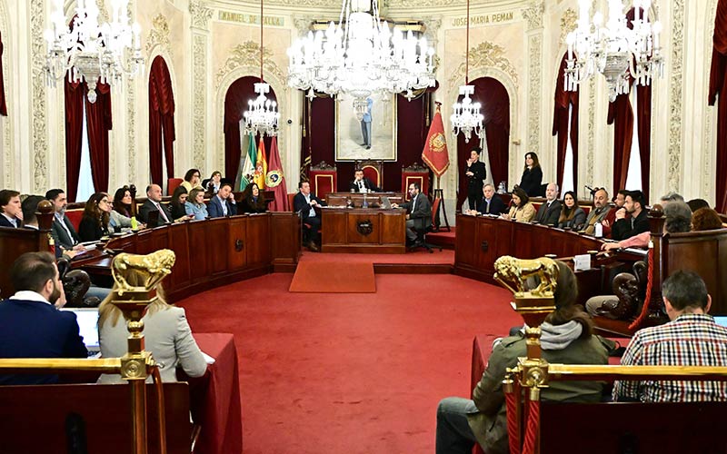 El Gobierno del PP y la oposición chocan antes del pleno que aprobará el presupuesto de 2025: “más inversión social” frente a “se vende Cádiz”