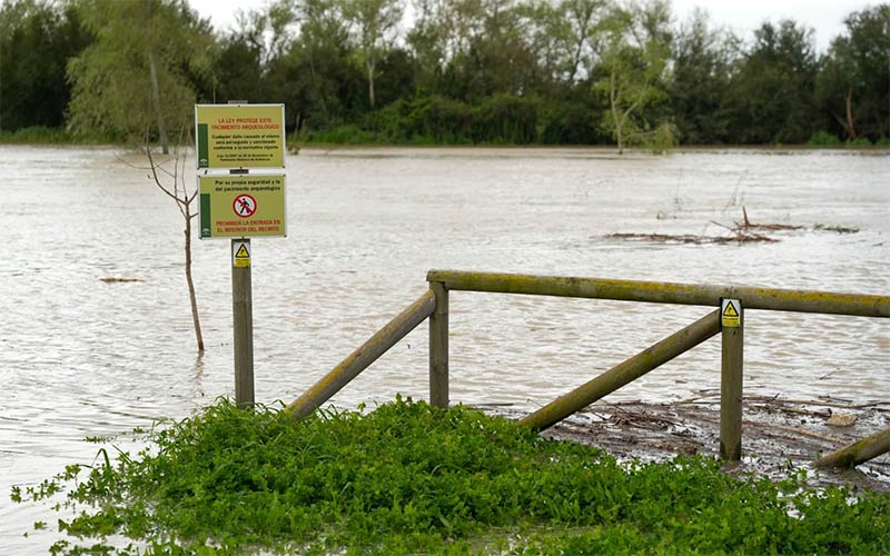 Jerez retoma la normalidad con cautela tras superar el riesgo de desborde del Guadalete