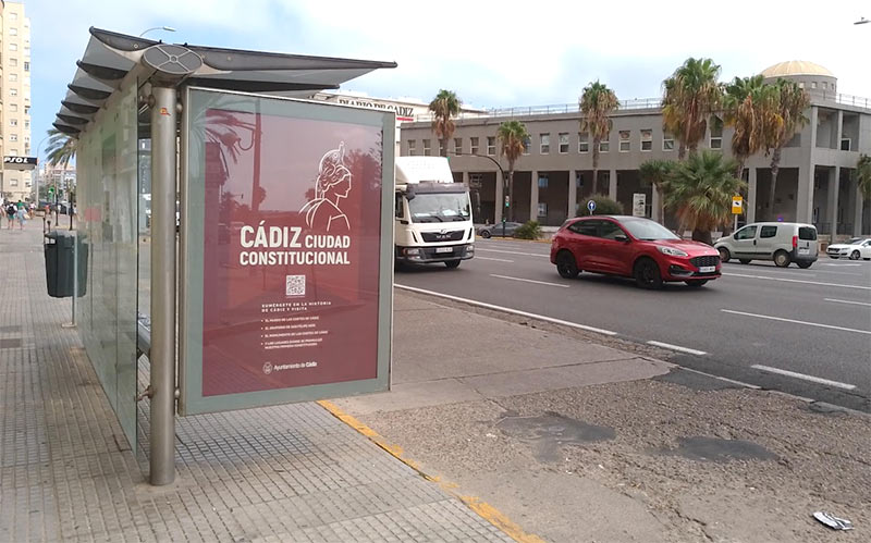 El Gobierno gaditano del PP rechaza fondos europeos heredados y frena el plan de la izquierda para las paradas de bus de la avenida