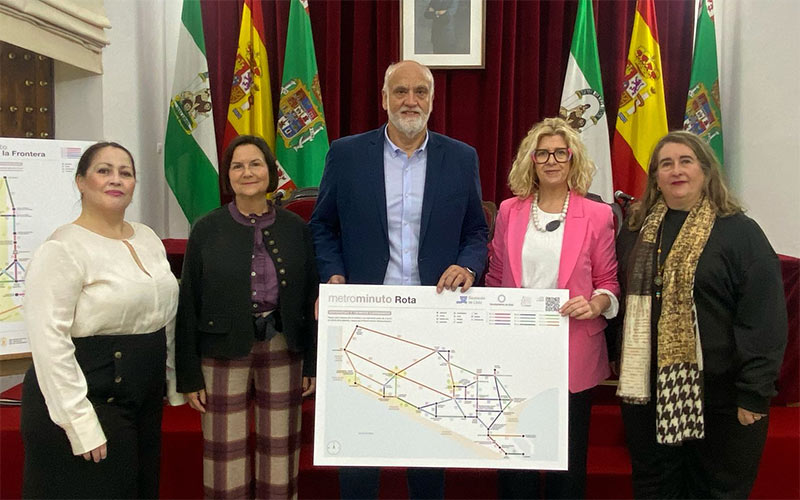 Rota invita a caminar con su ‘metrominuto’