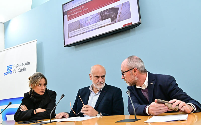 UCA y Diputación impulsan un portal memorialista con documentación sobre la represión franquista en la provincia de Cádiz