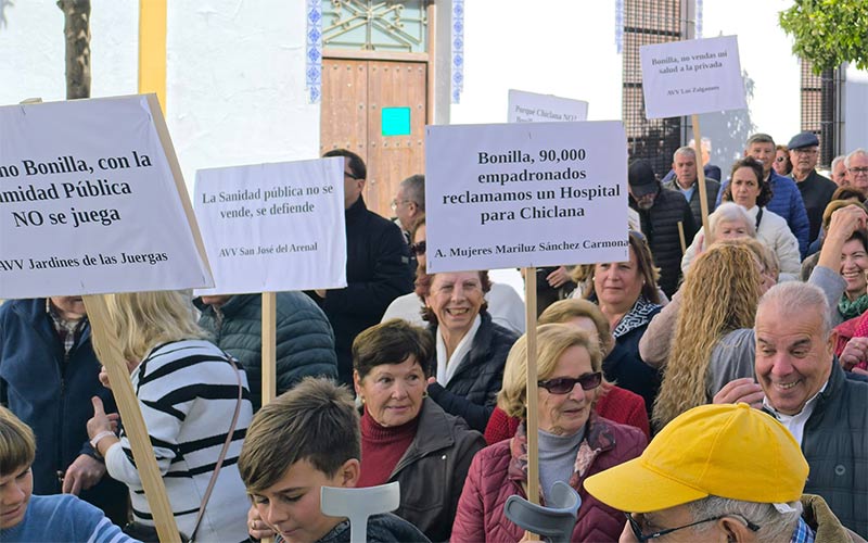 “Si Cádiz quiere un nuevo hospital público perdiendo población cada año, con más razón lo necesita Chiclana en constante crecimiento”