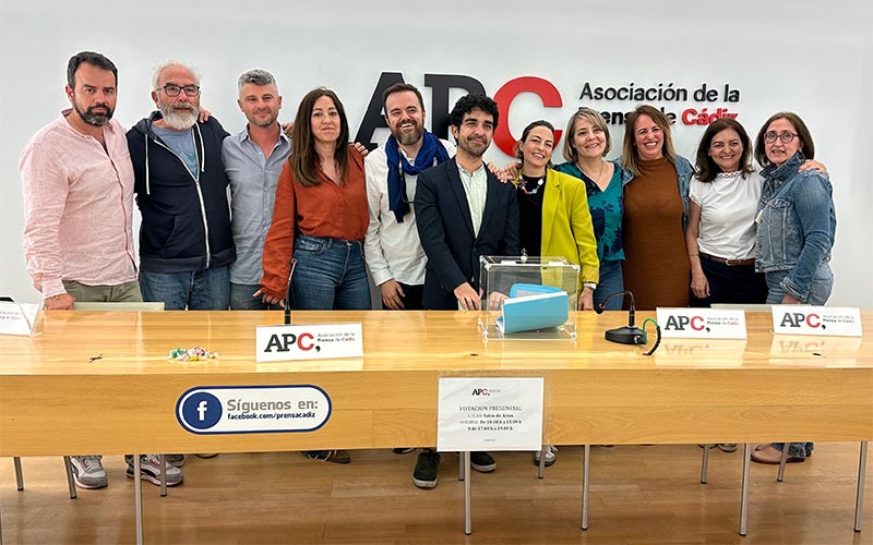 Histórico proceso electoral en la Asociación de la Prensa de Cádiz: Mabel Caballero supera por 16 votos a Soco López y se aúpa a la presidencia