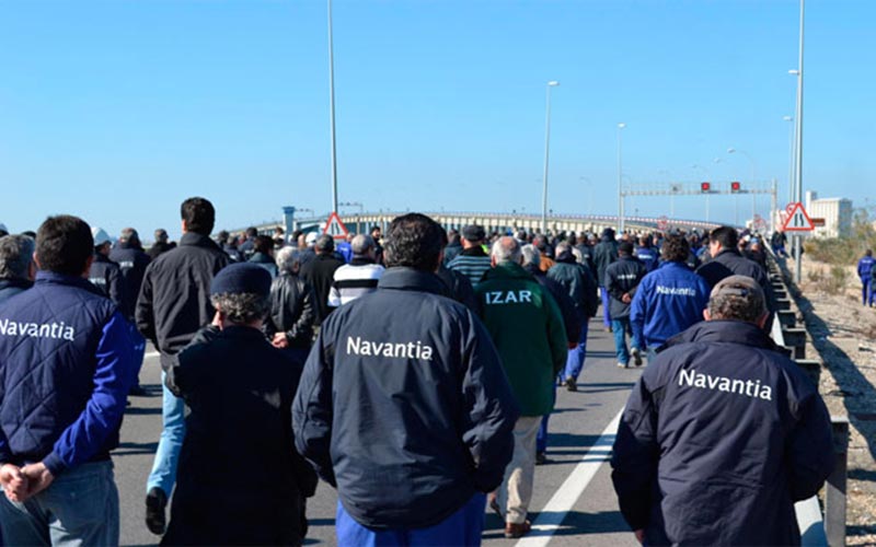 Puente ‘de los Astilleros’ o ‘de la Bahía Obrera’: las propuestas de UGT para el puente Carranza