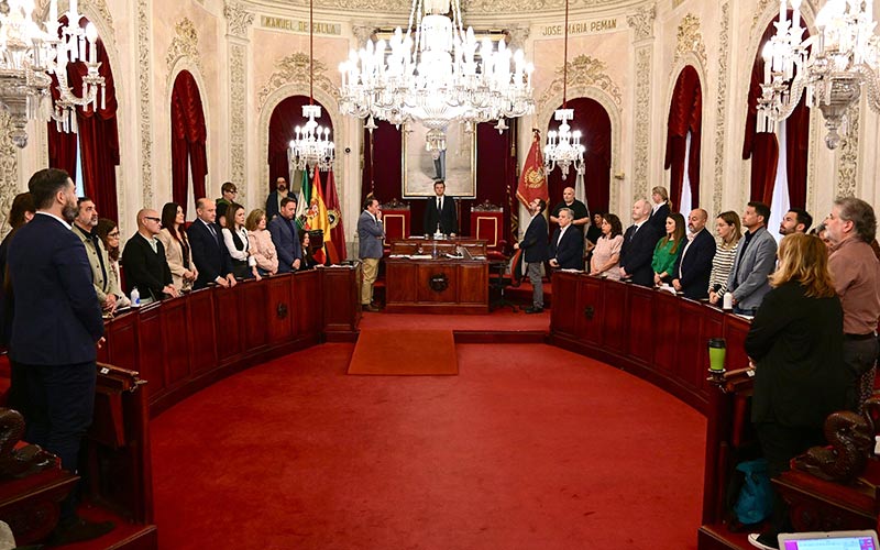 De la Cruz (AIG) insta a PP y PSOE a guardar un minuto de silencio en el pleno gaditano por las víctimas del “monstruoso genocidio israelí”