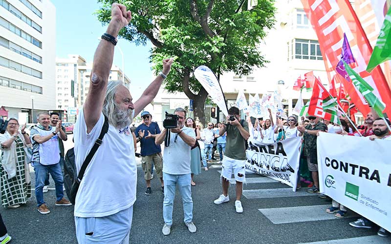 Revocada la condena por coacciones a Antonio Vergara, portavoz de la Marea Blanca Gaditana