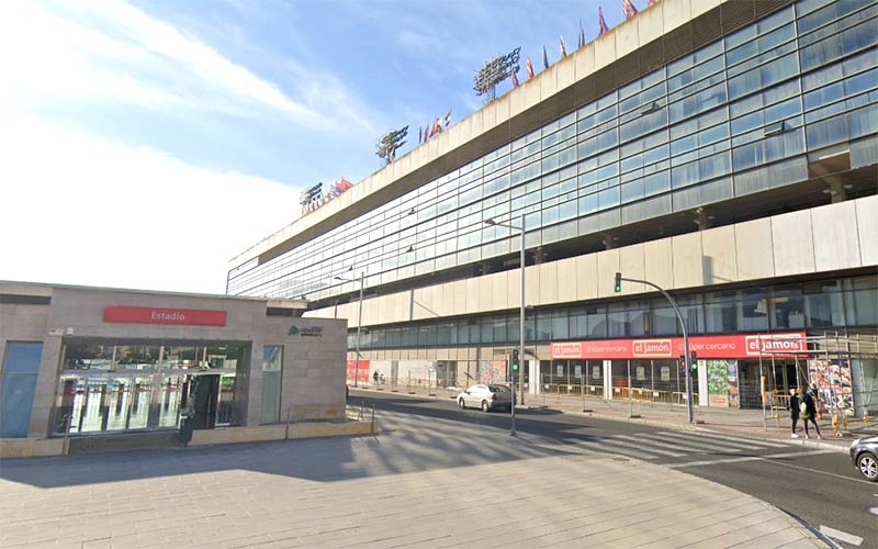 Funcionarios del juzgado de lo Penal de Cádiz podrán teletrabajar hasta que la temperatura en los bajos del estadio descienda de los 27 grados