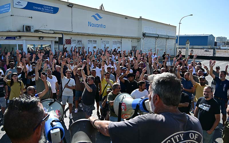 “La patronal nos empuja a atomizar las presiones para mejorar las condiciones de las plantillas del metal de la Bahía de Cádiz, empresa a empresa”