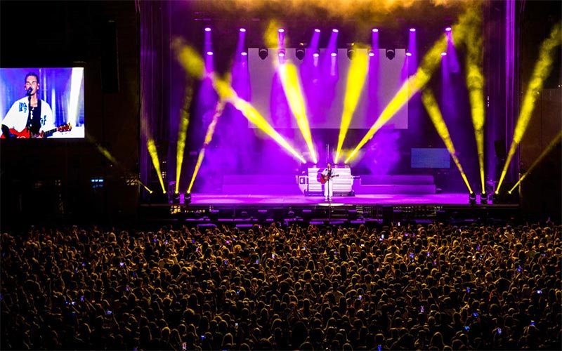 Abraham Mateo reabre el Bahía Sound, que confía en superar los 165.000 asistentes de 2024