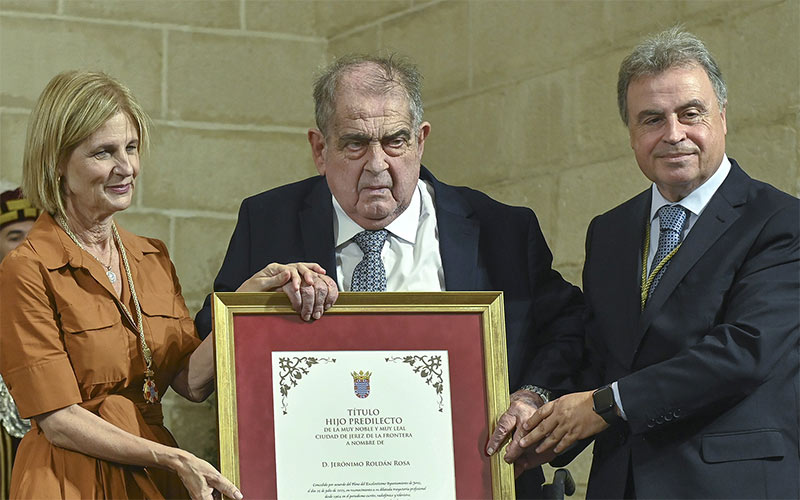 Jerez nombra hijo predilecto a Jerónimo Roldán: “periodismo objetivo y defensor de lo nuestro”